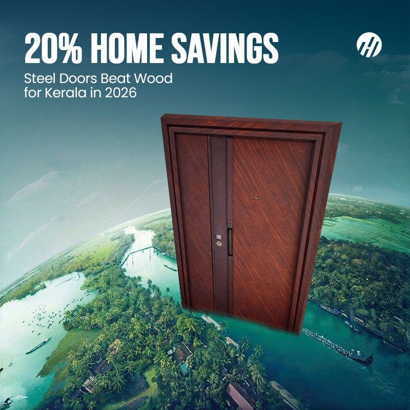 
								Steel doors in kerala India